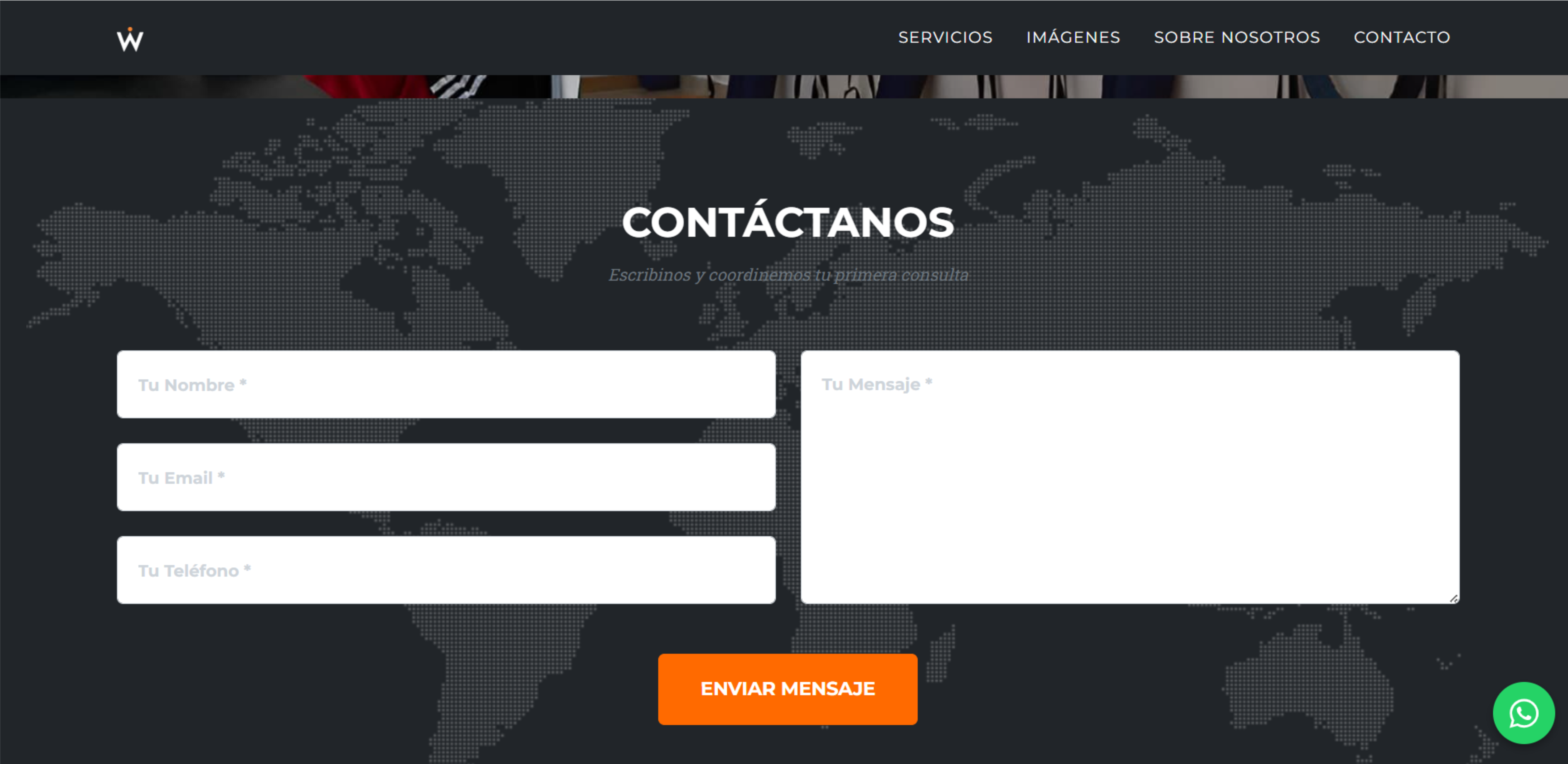 Centro Wellness - Contacto